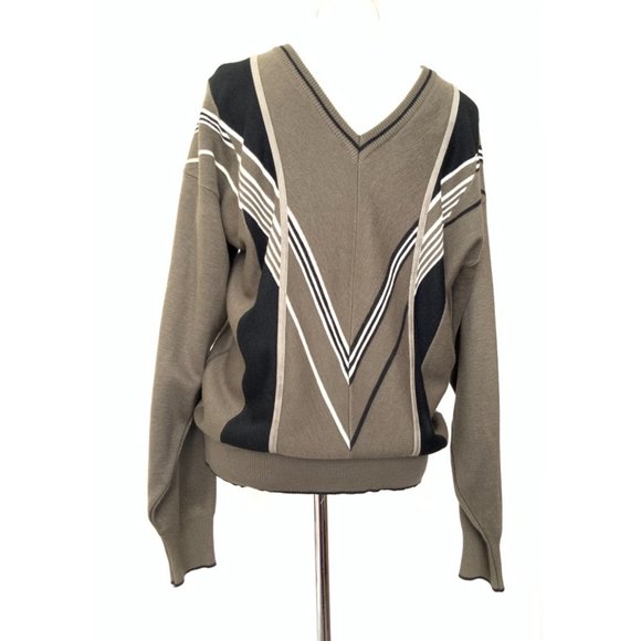 Gabicci Mens Italian V Neck Sweater 